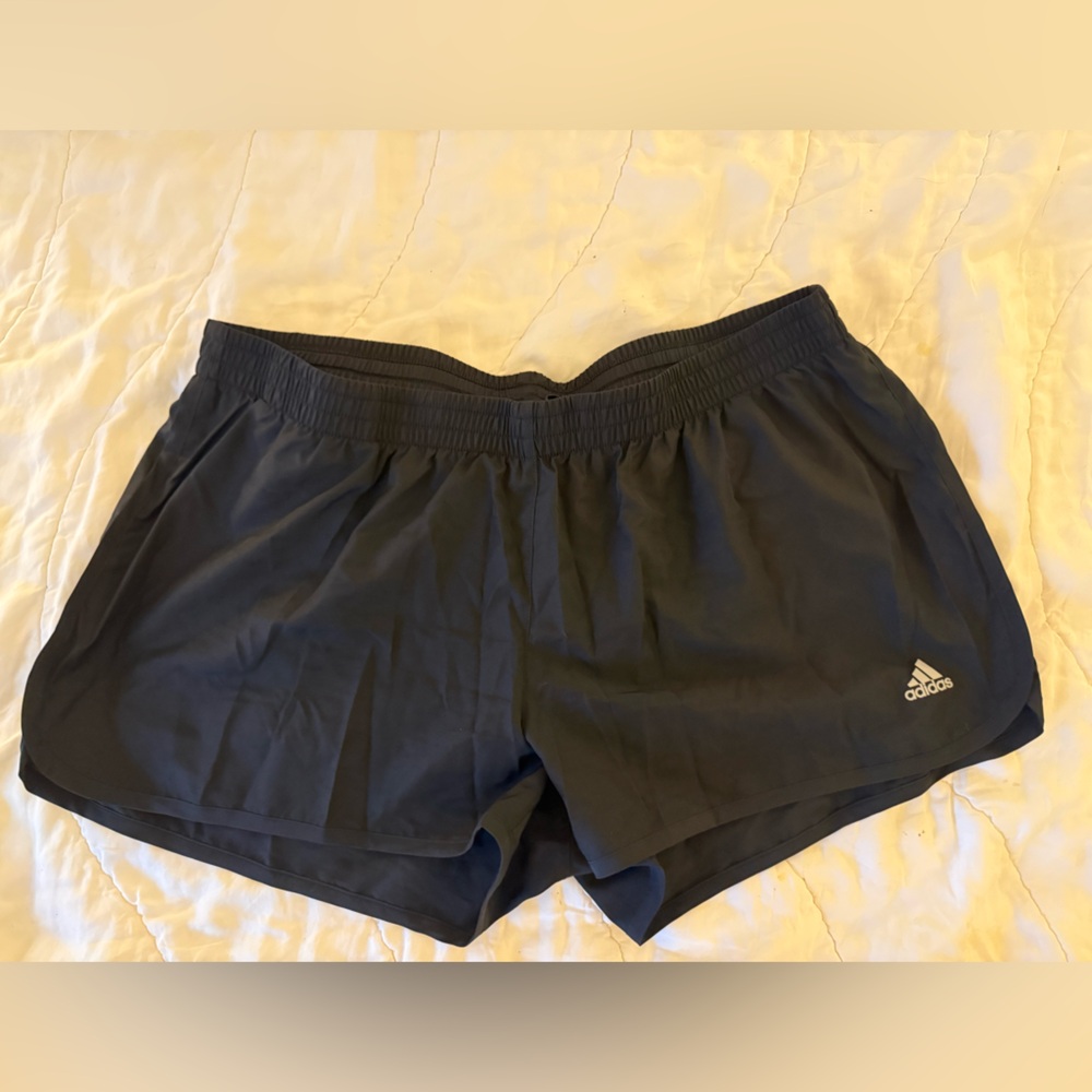 adidas Black Performance Running Shorts